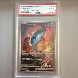 Scarlet & Violet Base Set Dondozo Illustration Rare Card #207/198 PSA 10 - Image 1