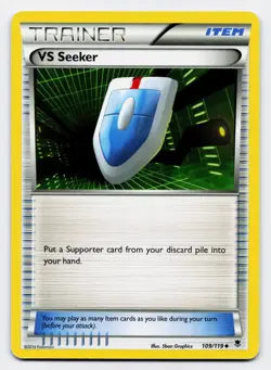 VS Seeker [109/119] XY: Phantom Forces Regular [Pokemon Card English] - Image 1