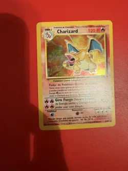 Charizard Pokemon Trading Card Holo Rare Spanish Edition #4 Base Set - Image 1