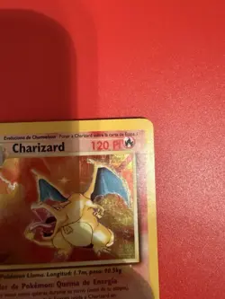 Charizard Pokemon Trading Card Holo Rare Spanish Edition #4 Base Set - Image 2