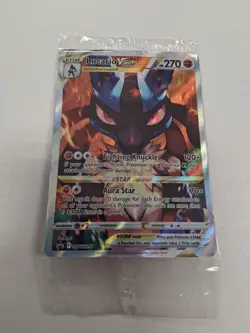 Lucario VSTAR SWSH291 SWSH: Sword & Shield Promo Cards Holo Sealed Pokemon Card - Image 1