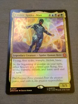 Cosmic Spider-Man #127 (Foil) (NM) Spider-Man SPM Magic MTG - Image 1