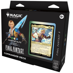 MTG FF Magic The Gathering Final Fantasy / Commander Deck / PRE-ORDER / Tidus - Image 1