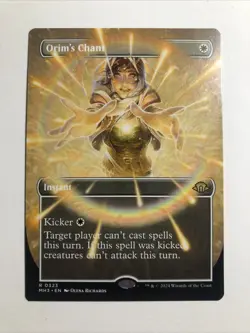 Orim's Chant (Borderless) Modern Horizons 3 Regular - Image 1