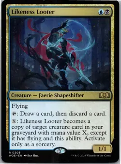 Likeness Looter R Wilds of Eldraine 208 LP Normal - Image 1
