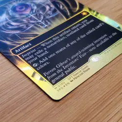 1x Chrome Mox, First Place Foil Borderless Art Special Guest, Aetherdrift MTG NM - Image 2
