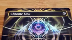 1x Chrome Mox, First Place Foil Borderless Art Special Guest, Aetherdrift MTG NM - Image 4