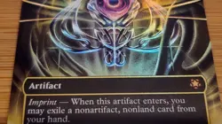 1x Chrome Mox, First Place Foil Borderless Art Special Guest, Aetherdrift MTG NM - Image 5