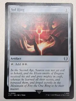 Sol Ring Commander: The Lord of the Rings: Tales of Middle-Earth Regular - Image 1