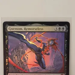 MTG Magic Gwenom Remorseless 0286 Promo Marvel Spider-Man Gift Box Exclusive NM - Image 2