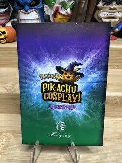 Mario (Pikachu) #E31 Gold Holo Box Hit Pokemon Pikachu Cosplay - Image 2