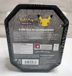 Pokemon Celebrations 25th Lance's Charizard V Tin Factory Sealed - Image 2