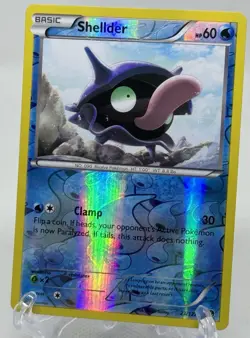 Pokemon XY Breakpoint - Shellder - 23/122 - Reverse Holo - Image 1