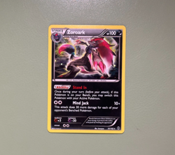 1 Swirl 🌀 Cosmo Holo Zoroark 91/162 Rare Pokemon XY Breakthrough LP - Image 3