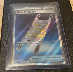 Pokemon TCG Night Stretcher 173/132 Ultra Rare Full Art Trainer - Mega Evolution - Image 1