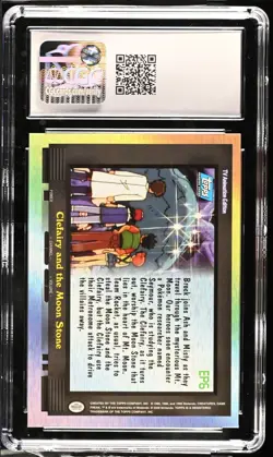 CGC 10 GEM MINT Clefairy and the Moon Stone Pokemon Topps Series 2 2000 - Image 2