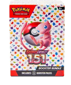 Pokemon Scarlet Violet 151 Booster Bundle 6-Pack, Factory-Sealed - Image 1