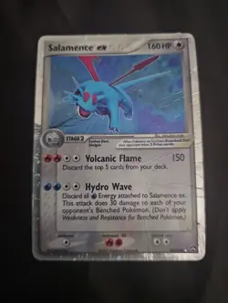 Pokemon TCG Salamence ex EX Power Keepers 96 Holo Holo Rare EX (LP) - Image 1