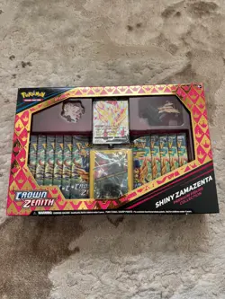 POKEMON CROWN ZENITH Shiny Zamazenta - Premium Figure Collection Box -NEW SEALED - Image 2