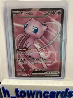 Mew ex 193/165 Sv: Scarlet & Violet 151 Full Art Holo NM - Pokemon 2023 - Image 1