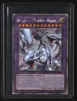 Quarter Century Stampede Dragon Master Magia (Platinum Secret Rare) - Image 1