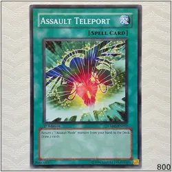 Assault Teleport - CRMS-EN052 - Common 1st Edition Yugioh - Image 1