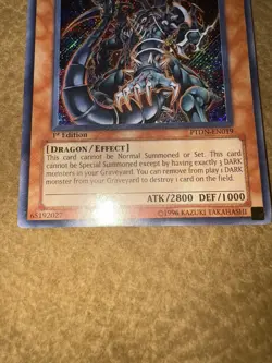 Dark Armed Dragon PTDN-EN019 1st Edition Secret Rare - MP/HP Yu-Gi-Oh! - Image 4