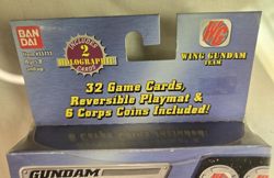 Gundam M. S. War Trading Card Game Wing Gundam Team Starter Set New Sealed HTF - Image 5