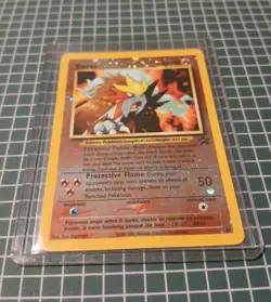 Pokemon Entei TCG 34/53 WOTC Black Star Promo Holo Card - Image 2