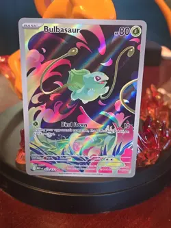 Bulbasaur 133/132 Mega Evolutions Pokemon Card Near Mint Condition - Image 1