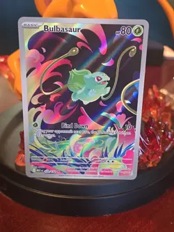 Bulbasaur 133/132 Mega Evolutions Pokemon Card Near Mint Condition - Image 2