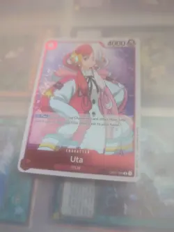 One Piece Romance Dawn English Card - Uta -OP01-005 R Foil - Image 1