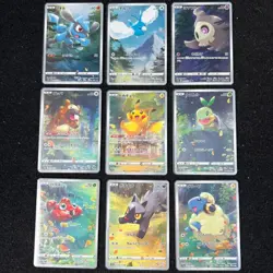 Pokemon Card VSTAR Universe AR 9 cards set 201-209/172 s12a Pikachu Japanese - Image 1