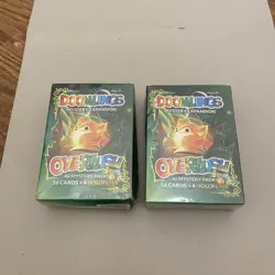 Doomlings Overlush Mystery Expansion 56 Cards w/ 4 Holofoils - New / Sealed 2qty - Image 1