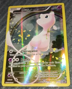 Pokemon Mew Full Art Holo Trading Card Generations Promo XY110 - Image 1