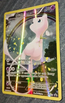 Pokemon Mew Full Art Holo Trading Card Generations Promo XY110 - Image 2