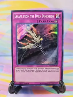 Yu-Gi-Oh TCG Card | Escape from the Dark Dimension DESO-EN045 First Edition - Image 1