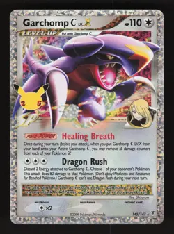Garchomp C LV.X 145/147 Pokemon Celebrations Classic Collection Holo Card - Image 1