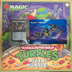 Teenage Mutant Ninja Turtles NYCC 2025 Exclusive MTG Promo Card W/ Pizza Box - Image 1