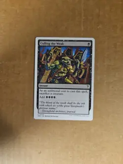 MTG - Culling the Weak (White Border) Mystery Booster 2 Regular NM - Image 1