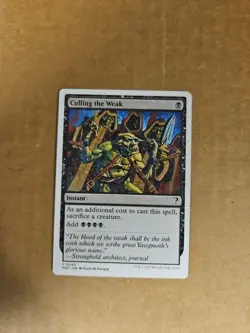 MTG - Culling the Weak (White Border) Mystery Booster 2 Regular NM - Image 2