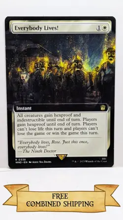 Everybody Lives! (Extended Art) Universes Beyond: Doctor Who Regular - Image 1