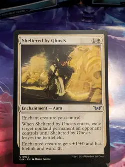 Sheltered by Ghosts Duskmourn: House of Horror Regular NM - Image 1