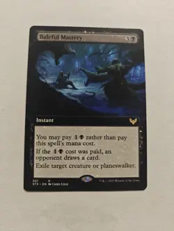 Baleful Mastery - Extended Art STX LP/MINT MTG - Image 1