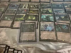 MTG Magic Warhammer 40K Commander Necron Dynasties Deck/ Box To Sleeve OOP - Image 2