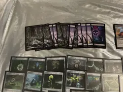 MTG Magic Warhammer 40K Commander Necron Dynasties Deck/ Box To Sleeve OOP - Image 4