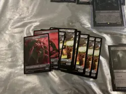 MTG Magic Warhammer 40K Commander Necron Dynasties Deck/ Box To Sleeve OOP - Image 5