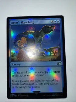 Relms Sketching 67 MTG Final Fantasy 2025 Uncommon Foil🔥🔥📦📦🃏🃏 - Image 1