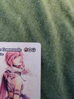 Lightning, Lone Commando Isshin Final Fantasy MTG - NM - Image 2