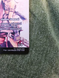 Lightning, Lone Commando Isshin Final Fantasy MTG - NM - Image 3